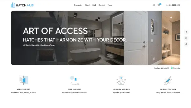 Hatchhub — розробка сайту, кейс студії SWEB